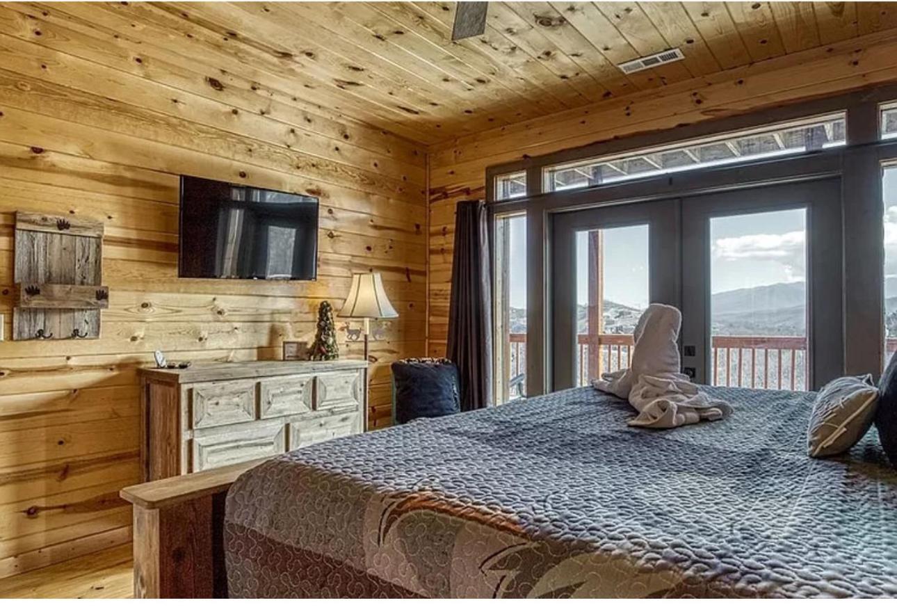Вілла Hawk'S View Log Cabin -Mountains In Gatlinburg. Екстер'єр фото